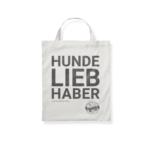 Bellfor Jute Bag - “Hundeliebhaber”