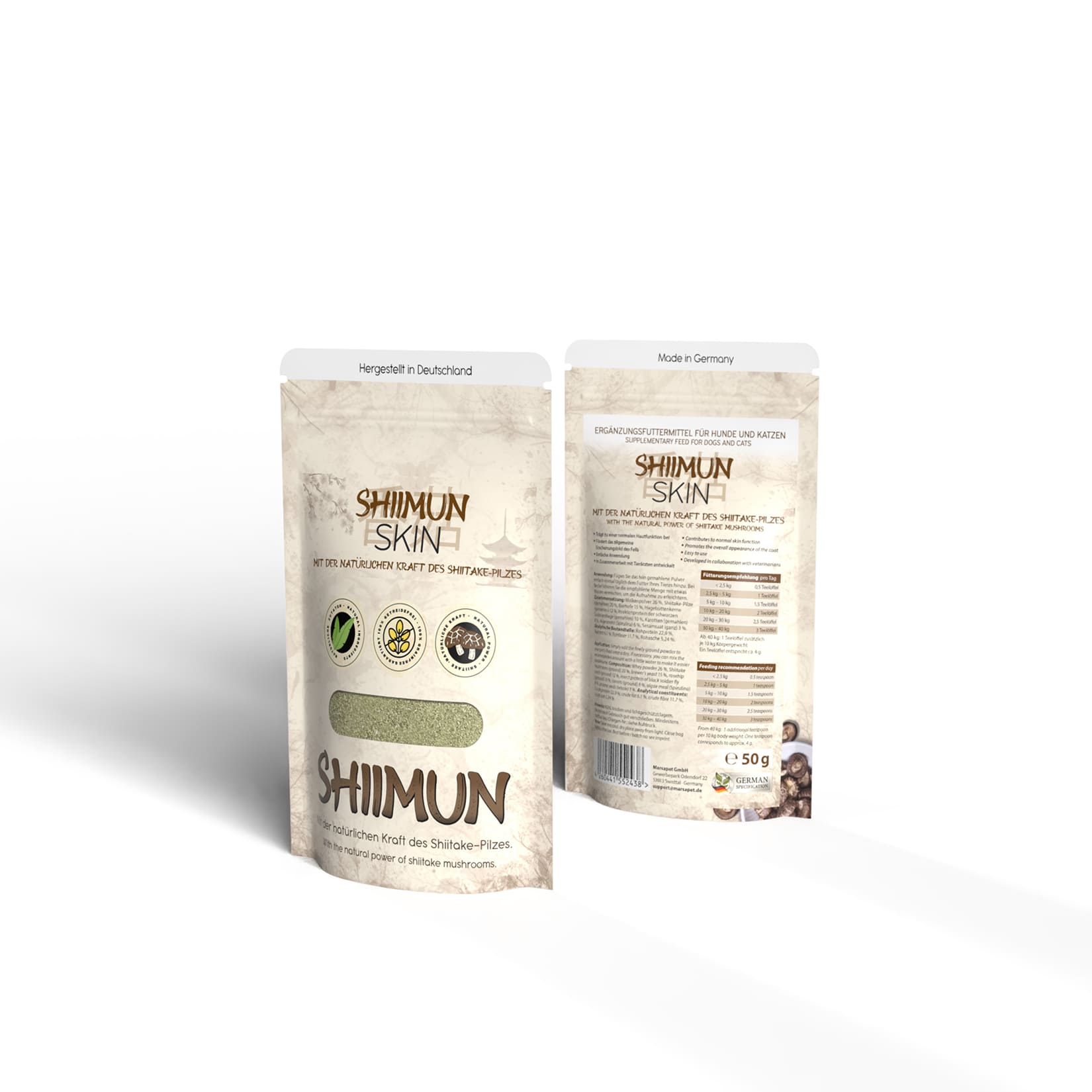 Shiimun Skin Powder - Shiimun Skin Pulver - 50 g