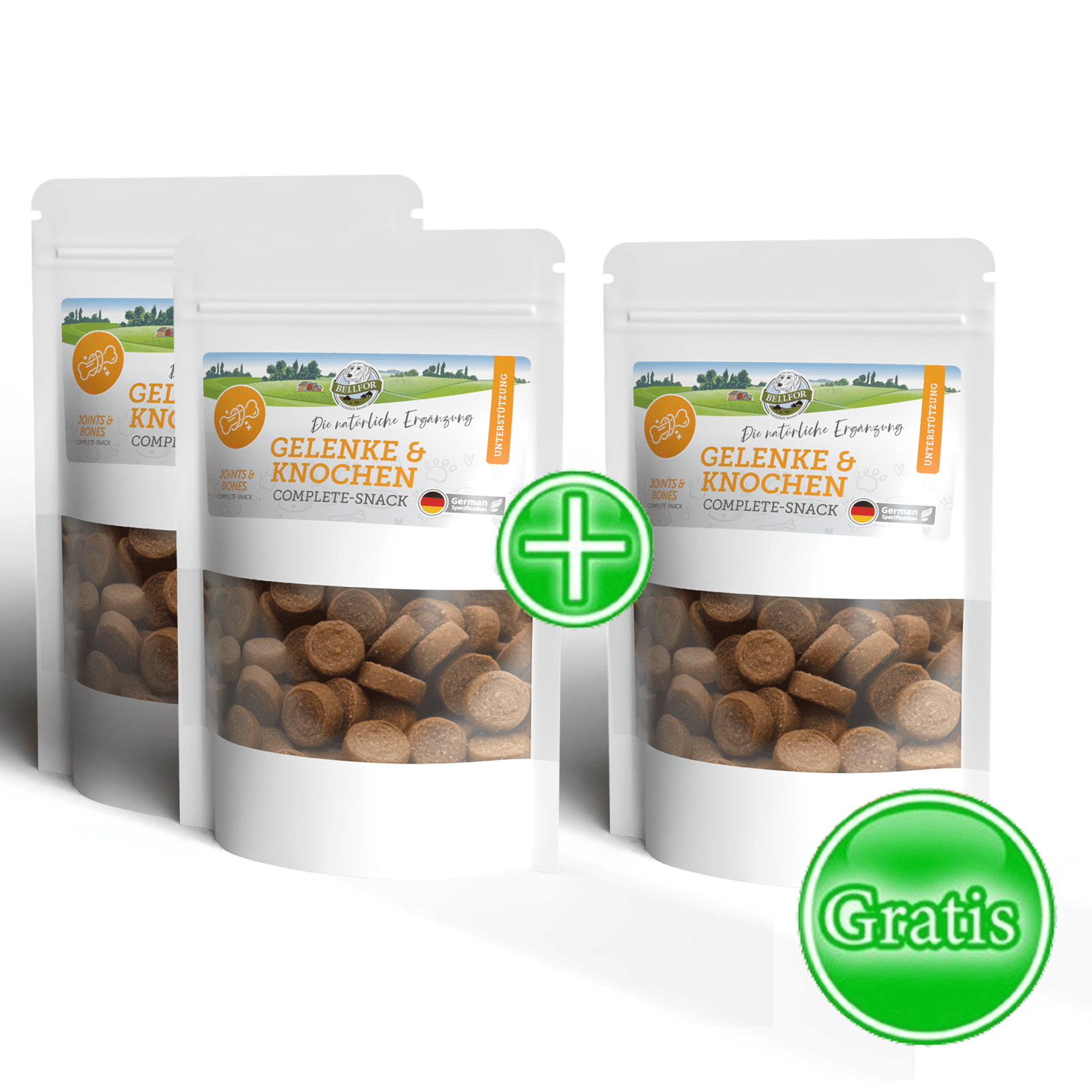Ergnzungsfuttermittel fr Hunde - Gelenke & Knochen Complete-Snack